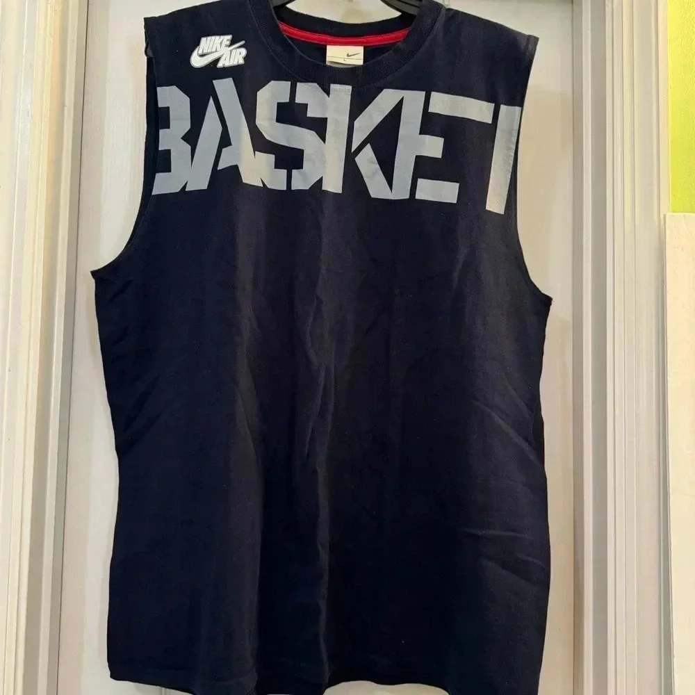 Vintage Nike Air Sleeveless Basketball Tee Shirt